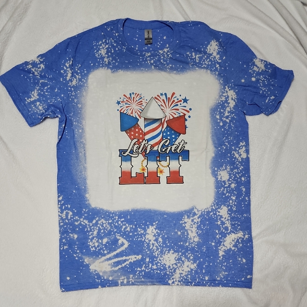 Blue Graphic Shirt